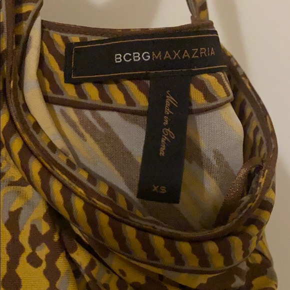 BCBGMAXAZRIA Patterned Halter Top/Dress - Picture 6 of 6